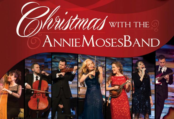 "Christmas with the Annie Moses Band" poster