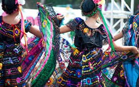 Hispanic dancers