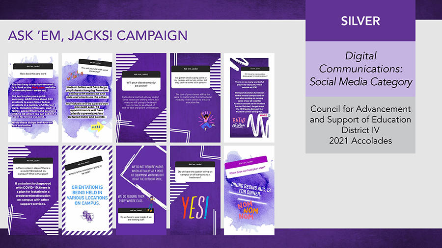 Ask 'Em, Jacks! Campaign - Silver in Digital Communications: Social Media Category