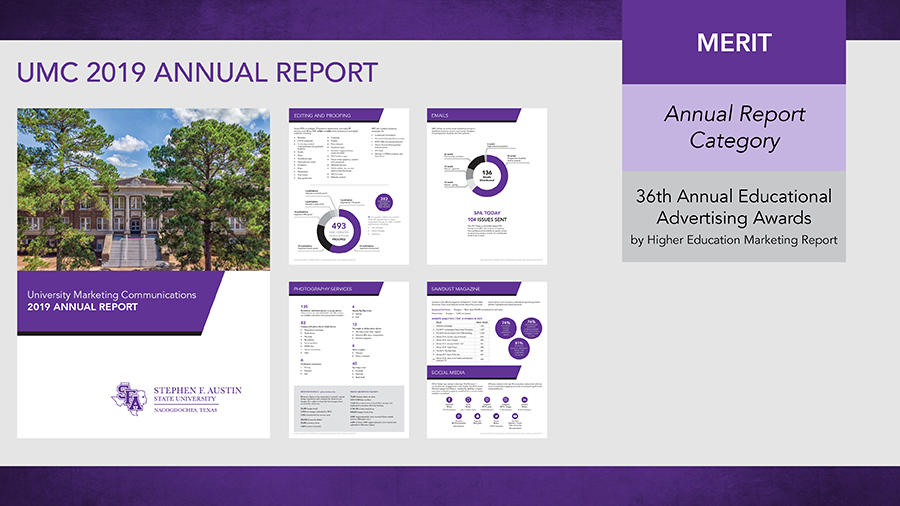 UMC 2019 Annual Report: Merit Award - Annual Report Category