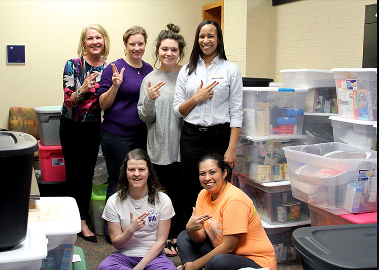 Thanksgiving Homebound, a service project that helps feed approximately 150 local families during the holiday, was recognized by the National Council on Family Relations as a model for other universities across the country. It is coordinated by SFA’s Jacks Council on Family Relations.