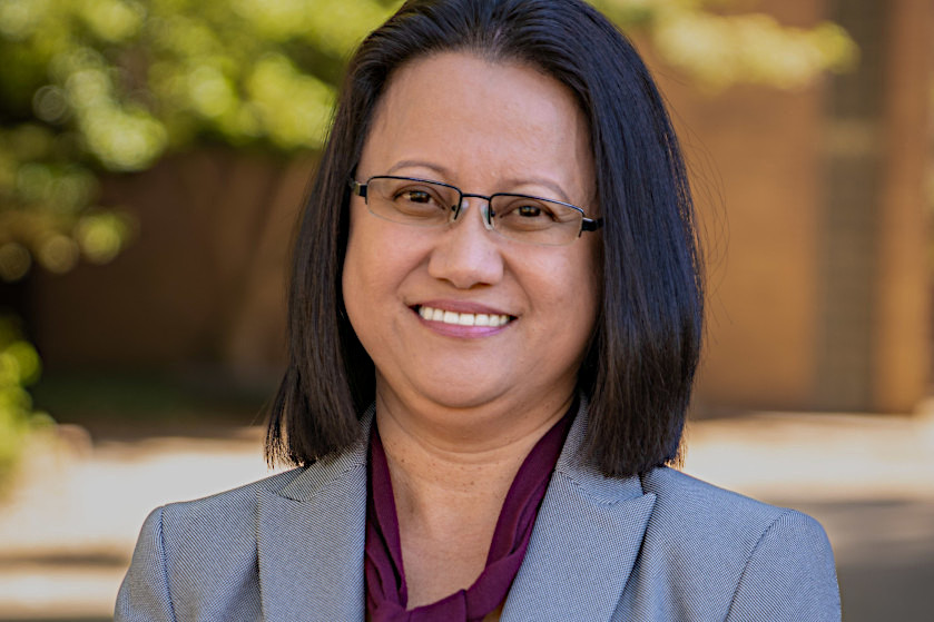 Dr. Sheryl Jerez, interim dean of the Office of Research and Graduate Studies