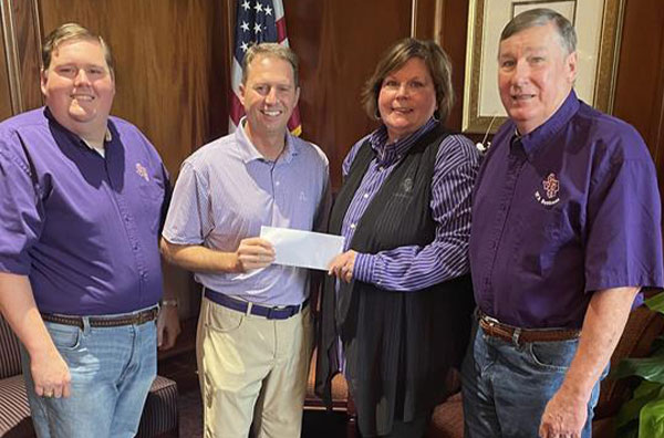 Franklins with Dr. Weaver