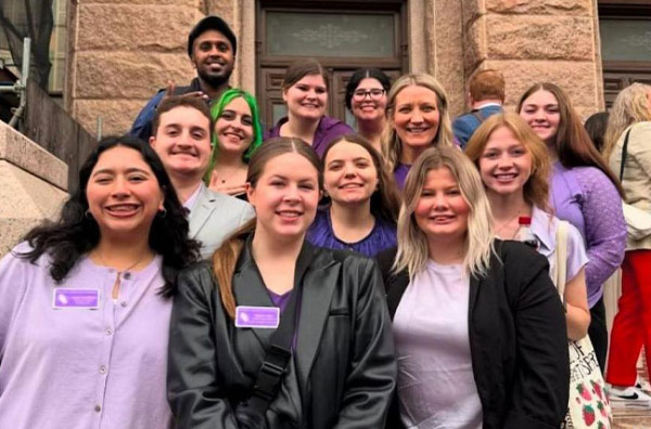 Members of SFA's student government association