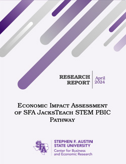 Cover page of research report