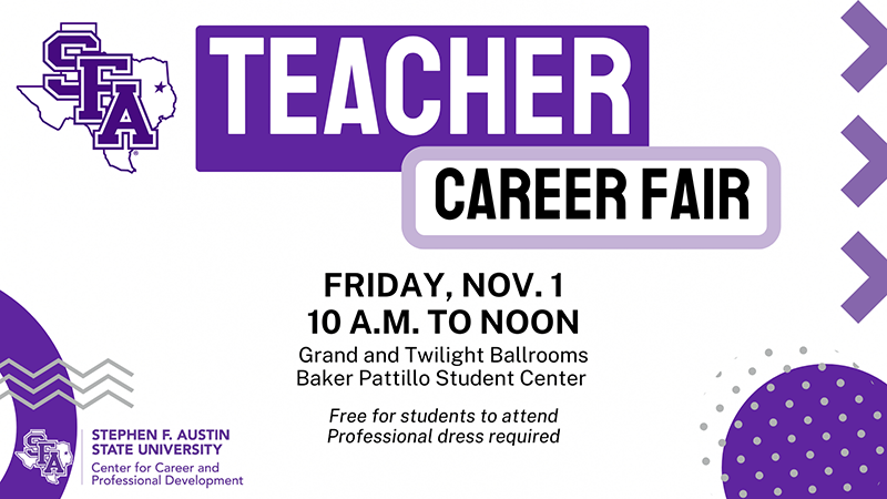 Teacher Career Fair graphic