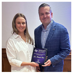 Dr. Hannah Wich, assistant professor of economics: Outstanding Intellectual Contribution