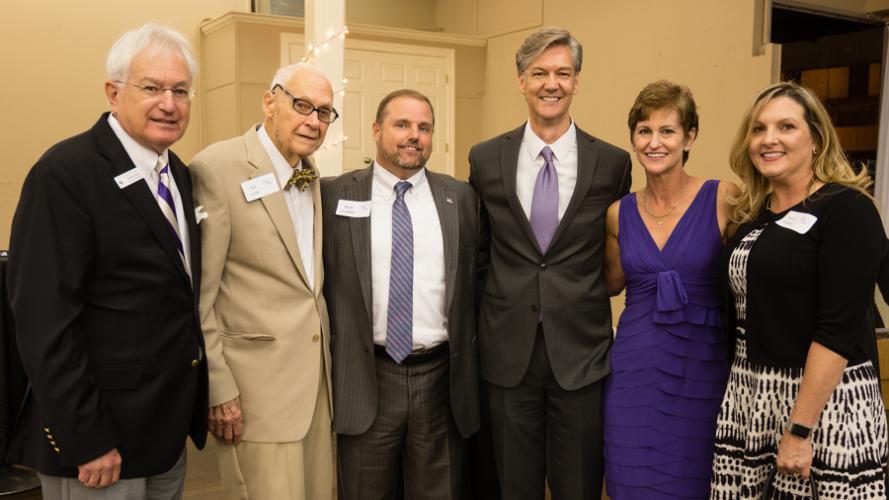 Himes, Cole, Gordon, LaGraff and his wife, Kimberly, and Sherri Gordon
