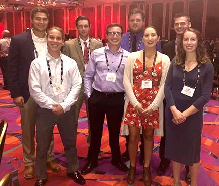 members of SFA's student chapter of The Wildlife Society 