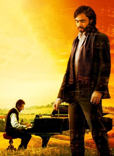 poster for the film "The Music of Silence"