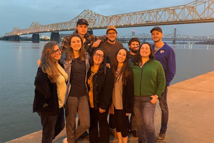 SFA student chapter members of the Society of American Foresters