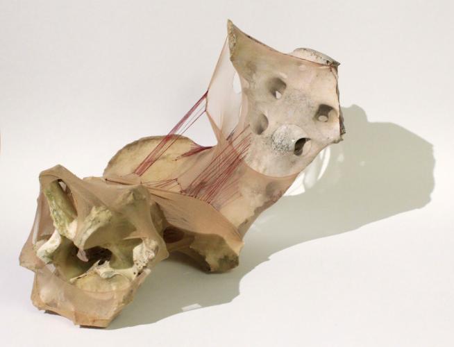 scuplture by SFA graduate art student Kailan Counahan