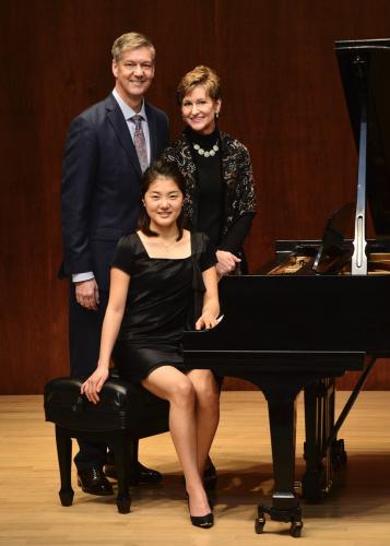Scott LaGraff, Hyun Ji Oh and Kimberly LaGraff