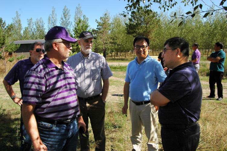 SFA Faculty Members Visit Collaborating Forestry Science Institute In ...