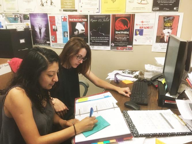 Yanelly Vargas and Kylie Wakulat