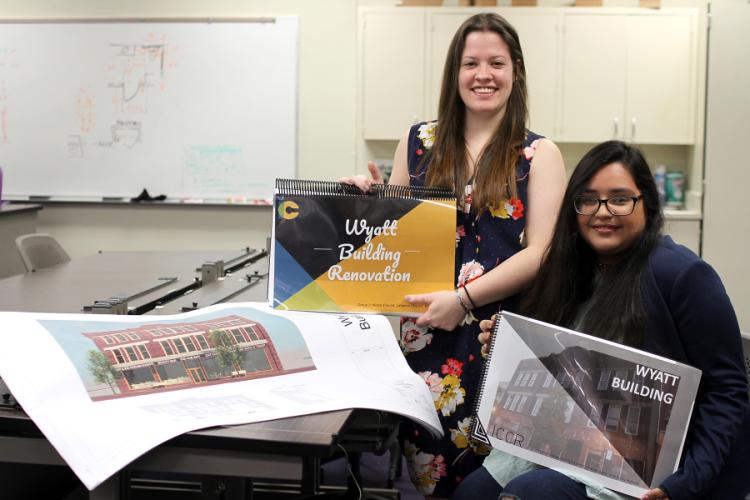 Olivia Bufalini and Issamar Jones