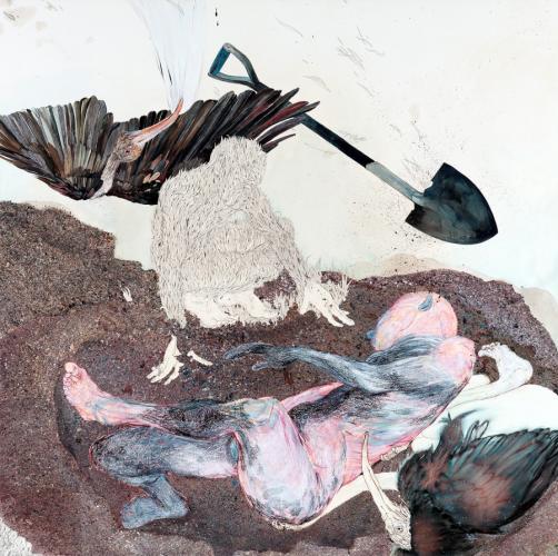 a work by artists Kymia Nawabi