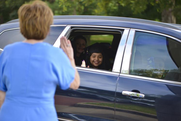 fifth grader Abril Bautista