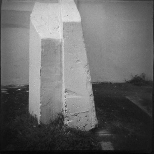 a black and white photograph featured in the exhibit 