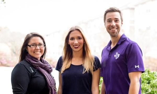 Dr. Lauren Brewer, Chelsea Campbell and Dr. Kyle Conlon