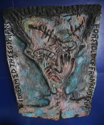 “I Dreamed…” a mixed-media piece created by artist Gary Frields