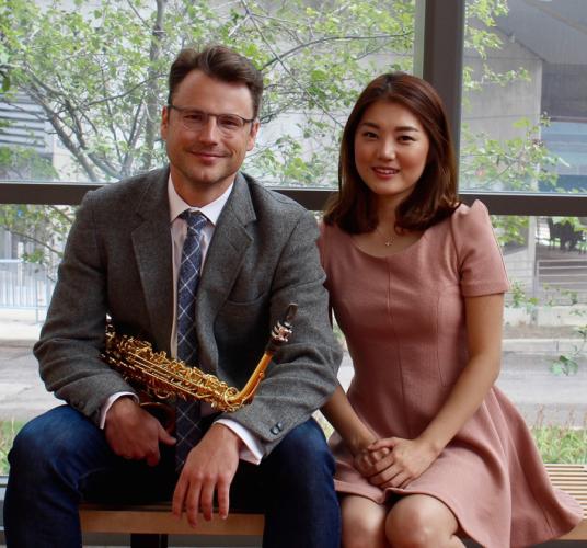 Nathan Nabb and Hyun Ji Oh