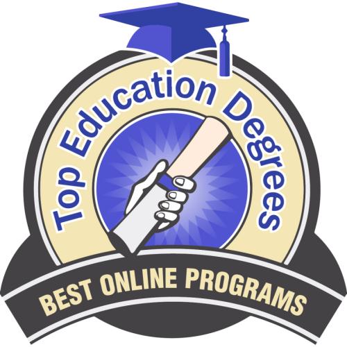Top Education Degrees Best Online Programs badge