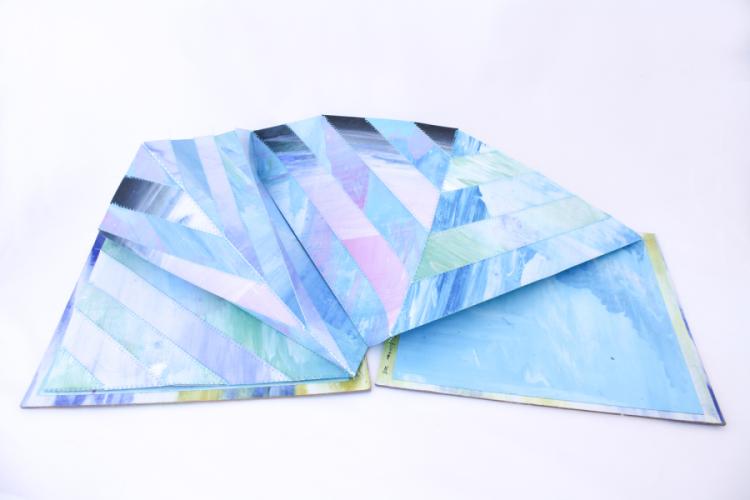 Artist Kelie Bowman’s “Where it Begins to Fade, 2015”