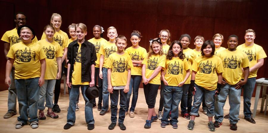 Junior Jacks theatre day camp participants