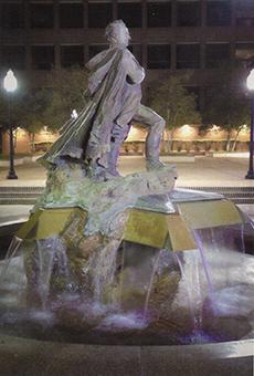 SFA Assistant Professor of Art Bill Nieberding’s photograph of Surfin’ Steve is among the photos on notecards and postcards available for purchase at The Cole Art Center as an art scholarship fundraiser.