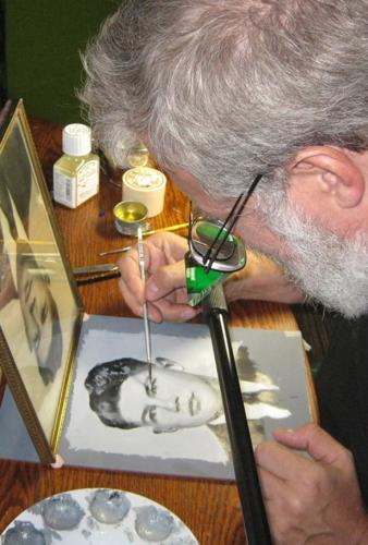 scene from the 2013 Penn & Teller film "Tim's Vermeer" 