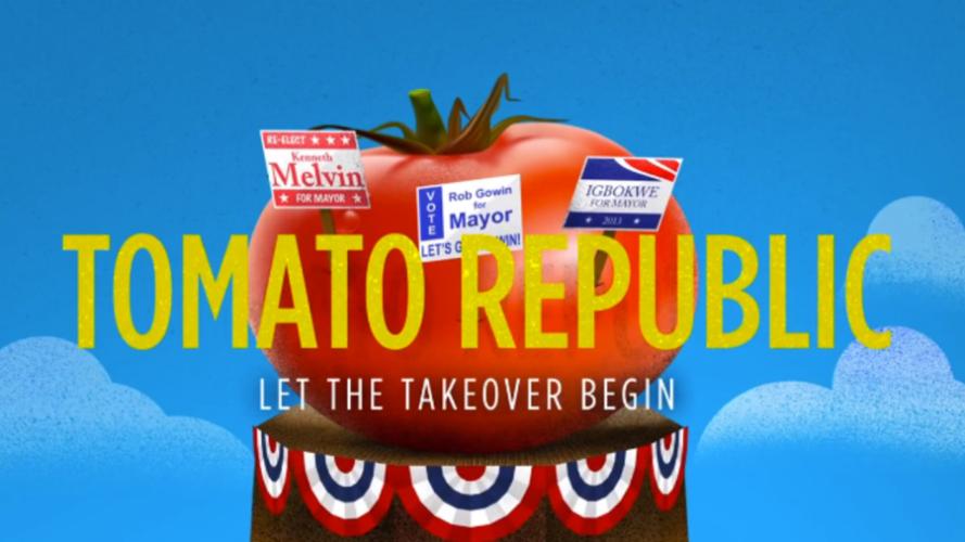 "Tomato Republic" poster