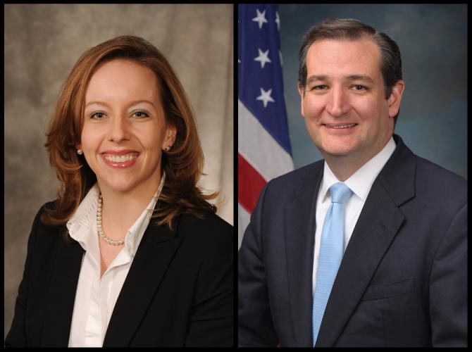 Dr. Dana Cooper and U.S. Sen. Ted Cruz