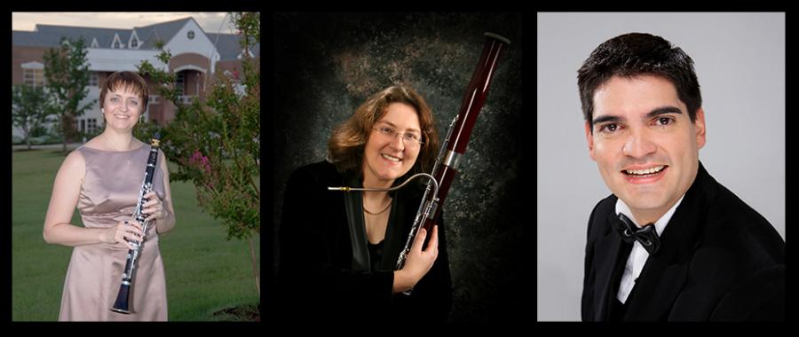 Mary Druhan, Sue Barber and Luis Sanchez