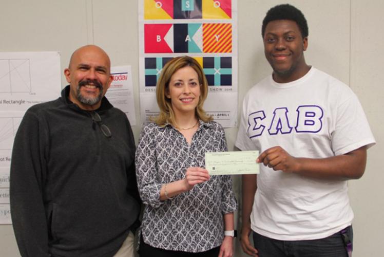 DeMarcus Tucker pictured with Angela Ford and  Danny Anguiano