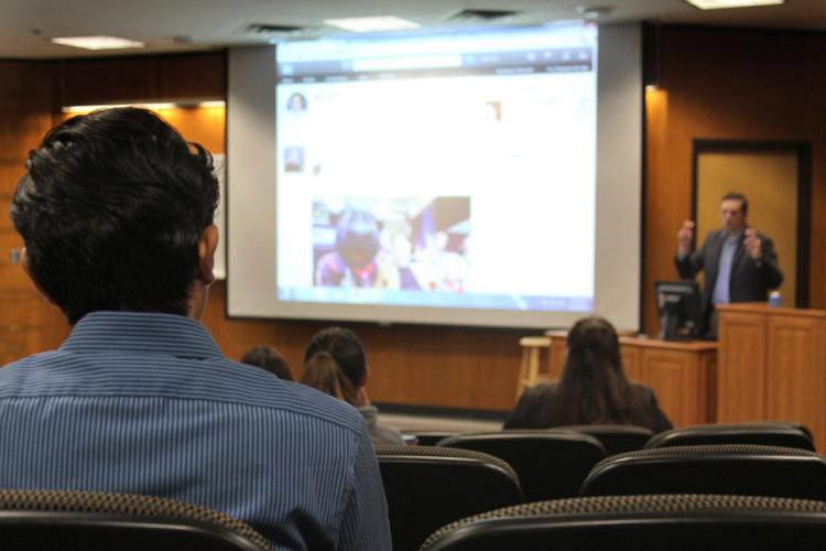 Dr. Jason Reese hosting a LinkedIn workshop
