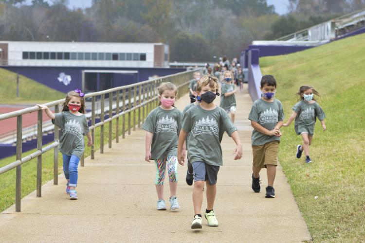 students at the Stephen F. Austin State University Charter School