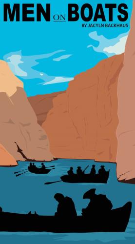 SFA School of Theatre's promotional poster for "Men on Boats"