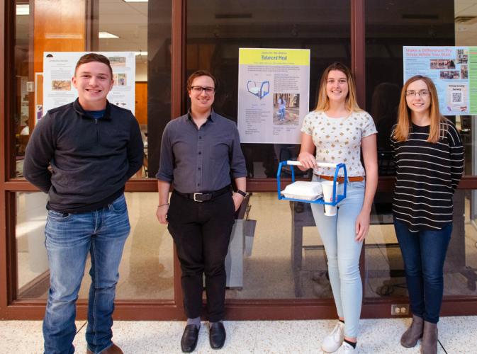 Maverick Graham, Andre Gagnon, Halie Gross and Julie Swinney