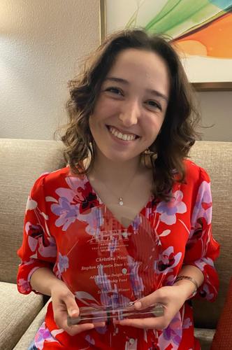 2022 winner of the AD2 Houston Dwight Douthit Scholarship Fund Christina Noto 