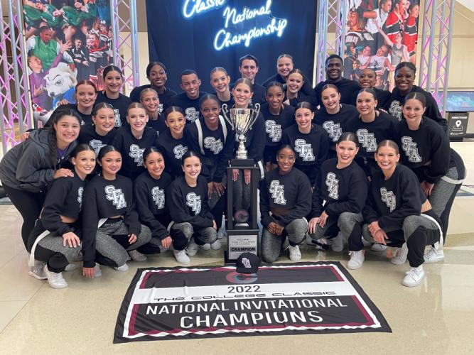 The Stephen F. Austin State University Spirit Teams