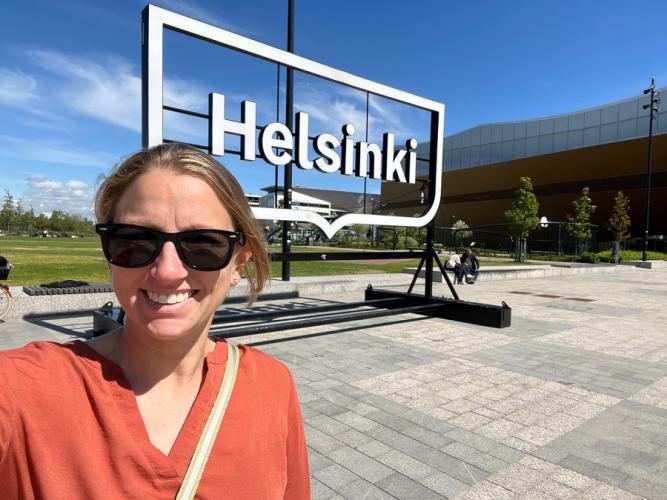 SFA art Professor Lauren Selden