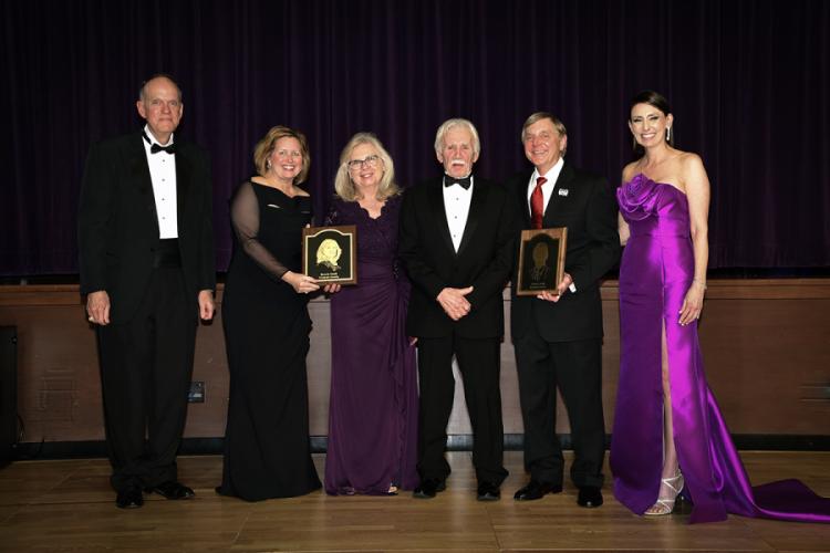 Dr. Sammie and Beverly Smith were inducted into the Fredonia Society