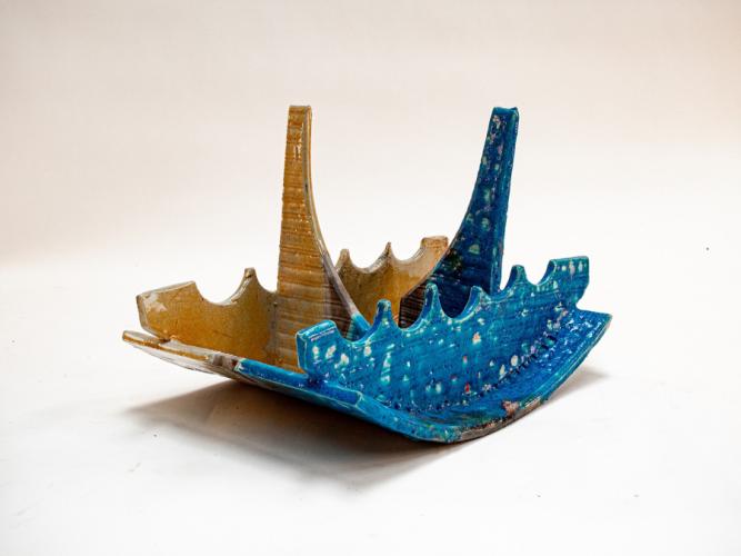 Barge, 2023, 12x18x12 by Piero Fenci