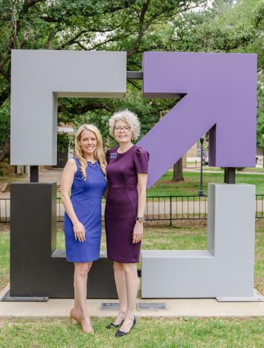 Melanie Northcutt and Dr. Laurie Rogers