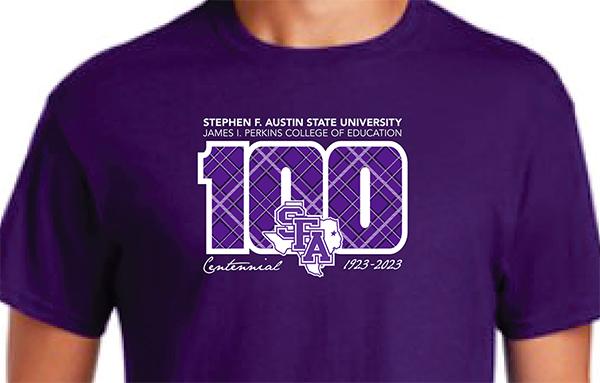 SFA tartan centennial shirt