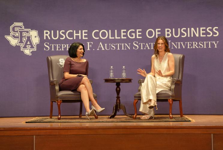 Erika Bazaldua Holland interviews Candace Nelson, serial entrepreneur, “Shark Tank” guest Shark and Sprinkles Cupcakes founder.