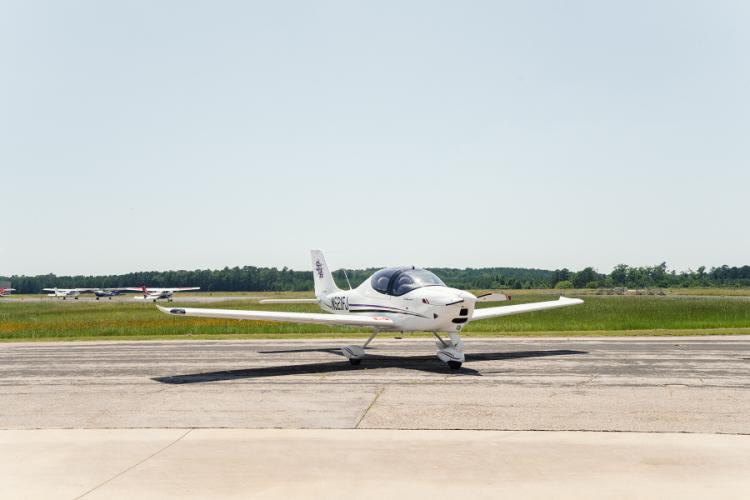 SFA's new state-of-the-art Tecnam P-Mentor two-seat trainer airplane