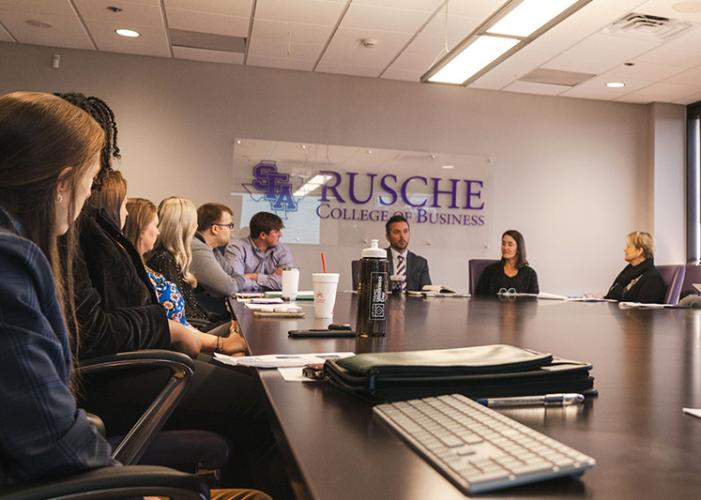  Rusche College of Business accreditation visit