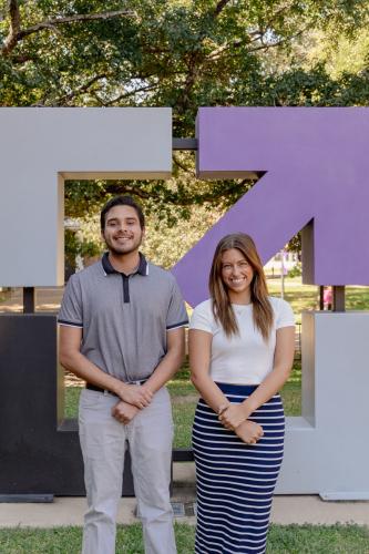 Oscar Sanchez and Brylee Adams